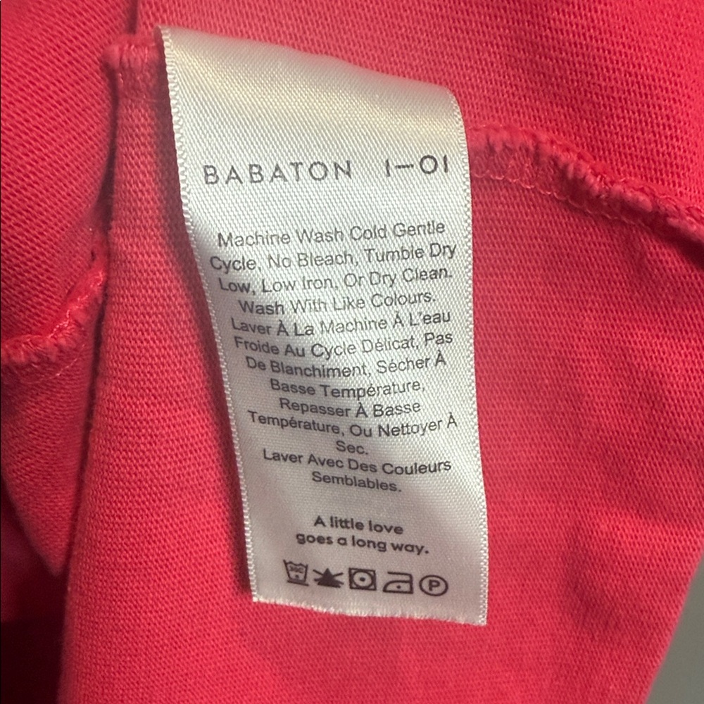 Babaton 1-01 Sleeveless Muscle Tee, Women’s Size‎ S, Hot Pink - Picture 6 of 7